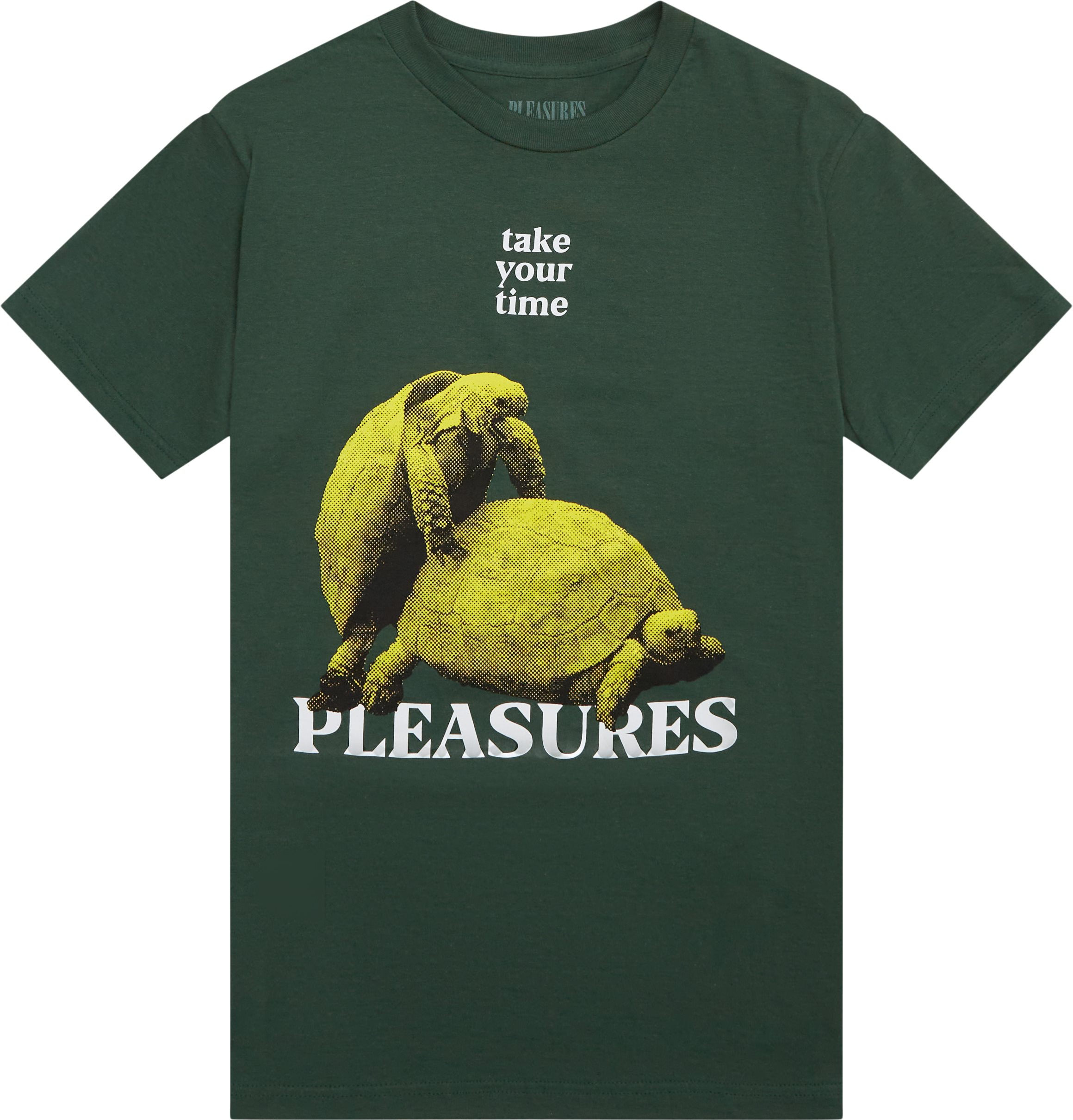 Pleasures T-shirts YOUR TIME TEE Green